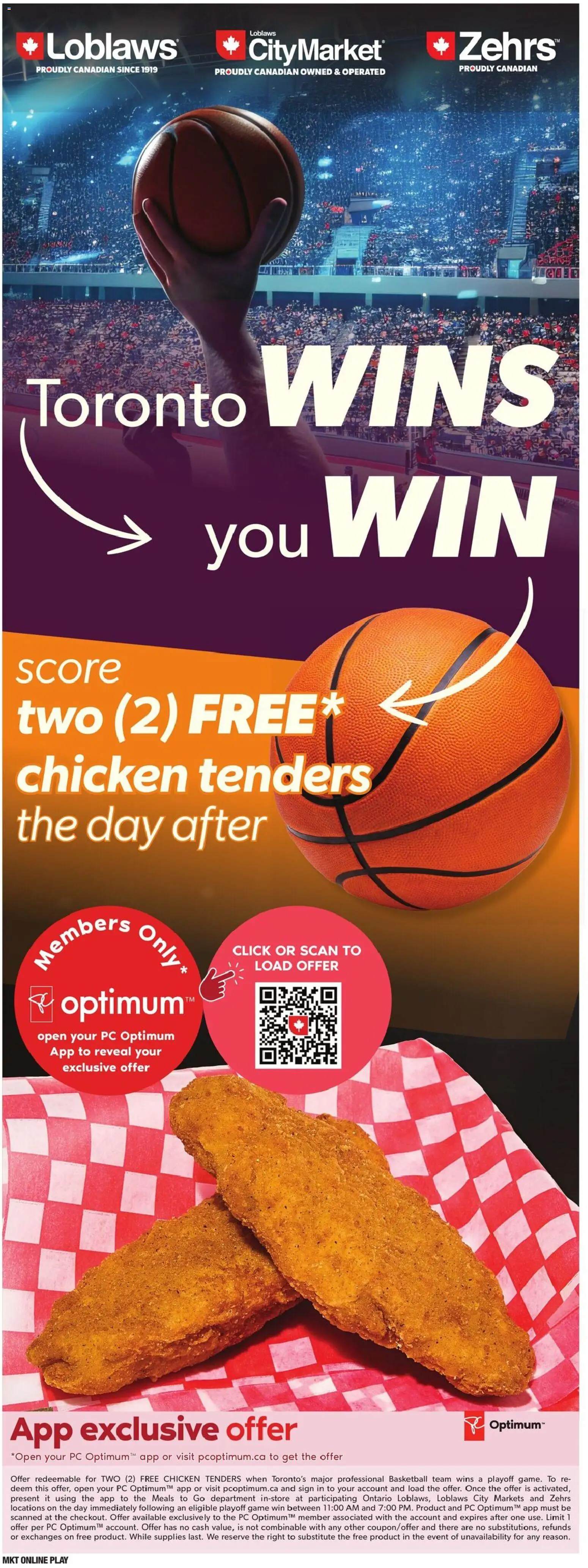 Zehrs flyer valid from 23.04.2026 | Page: 1 | Products: PC, Game, Chicken