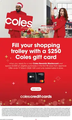 Preview of Coles  Catalogue  - valid from 10.12.2025 | Page: 46 | Products: Trolley, Date