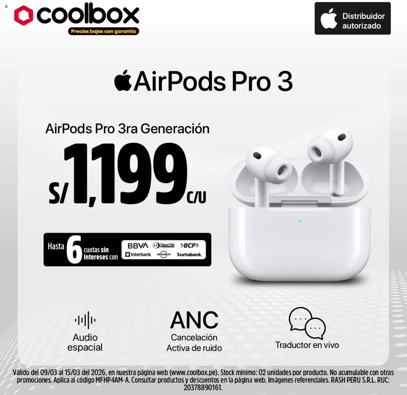 Catálogo Coolbox válido desde 09.03.2026 | Página: 7 | Productos: Audio