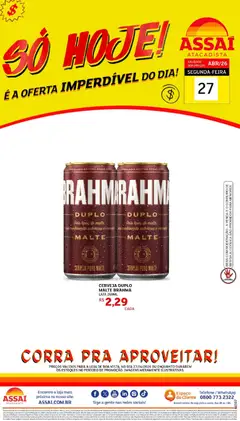 Assaí Atacadista ofertas - RR - Pré-Visualização do folheto da loja Assaí Atacadista, válido de 27.04.2026