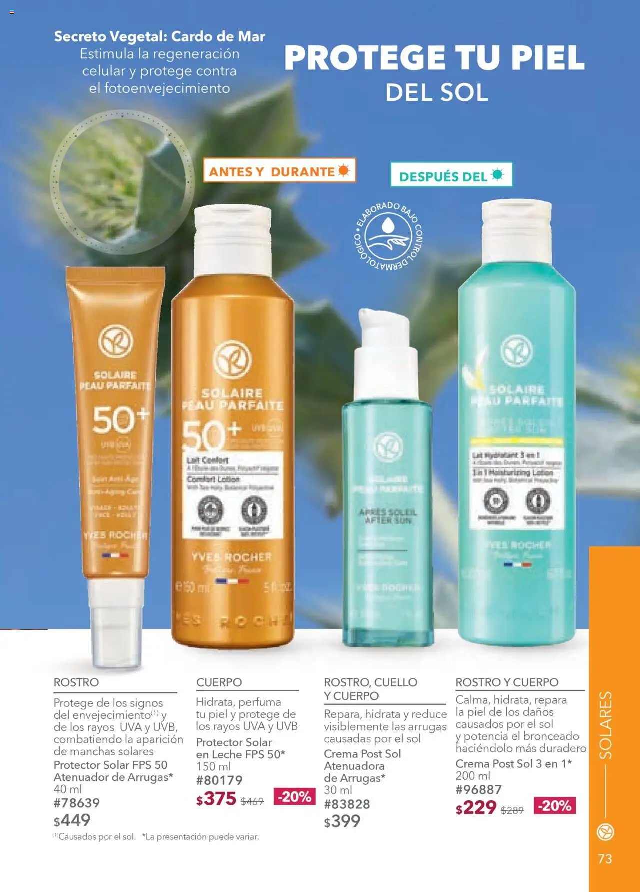 Nuevas ofertas de Yves Rocher válidas en toda la República Mexicana desde el 05.08.2025. ¡Encuentra las mejores ofertas en Yves Rocher - Campaña 11 2025! | Página: 75 | Productos: Crema, Atenuador, Uva, Protector solar