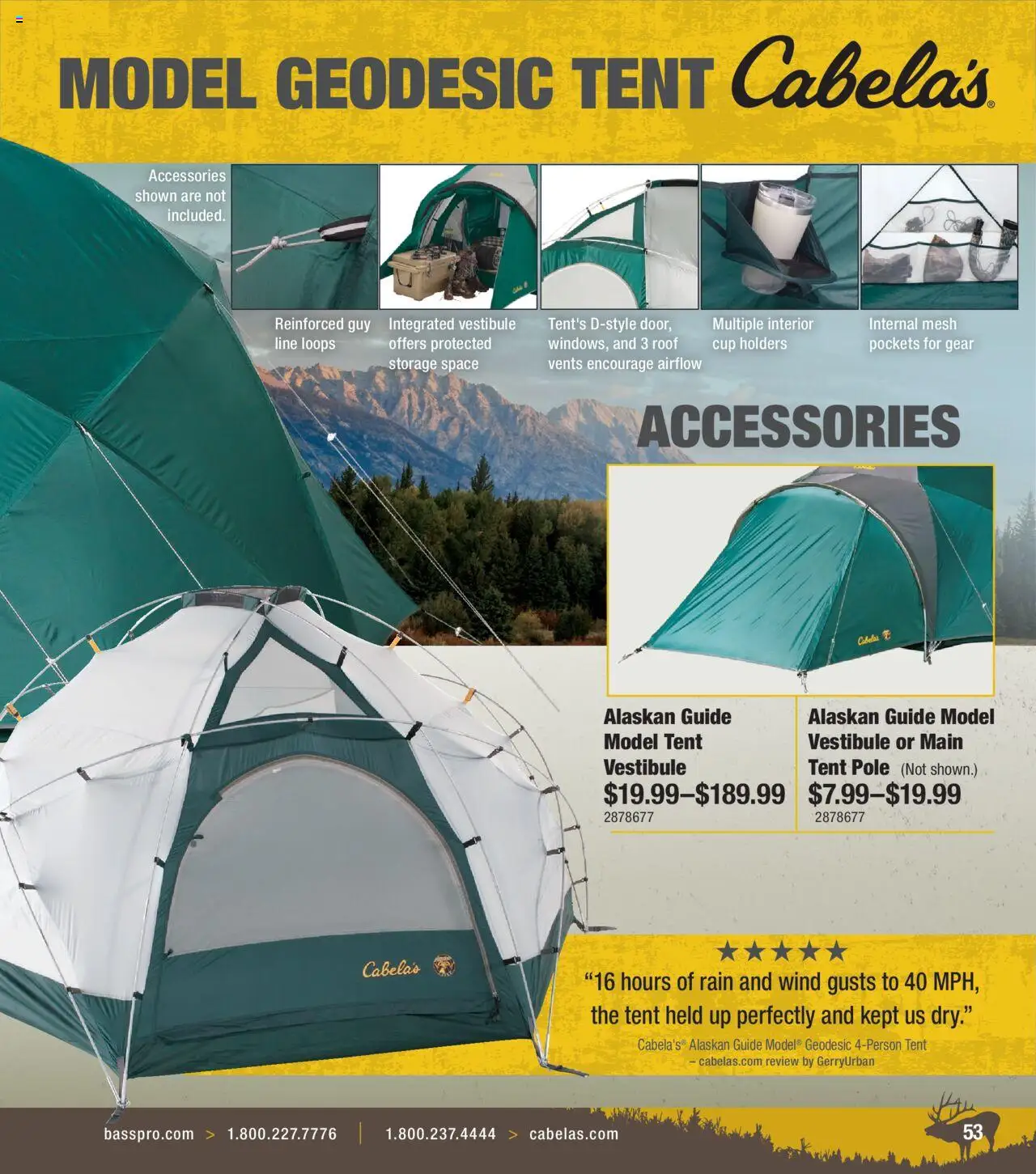 Cabela's Big Game Hunting 25 - valid from 12.06.2025 | Page: 53 | Products: Tent