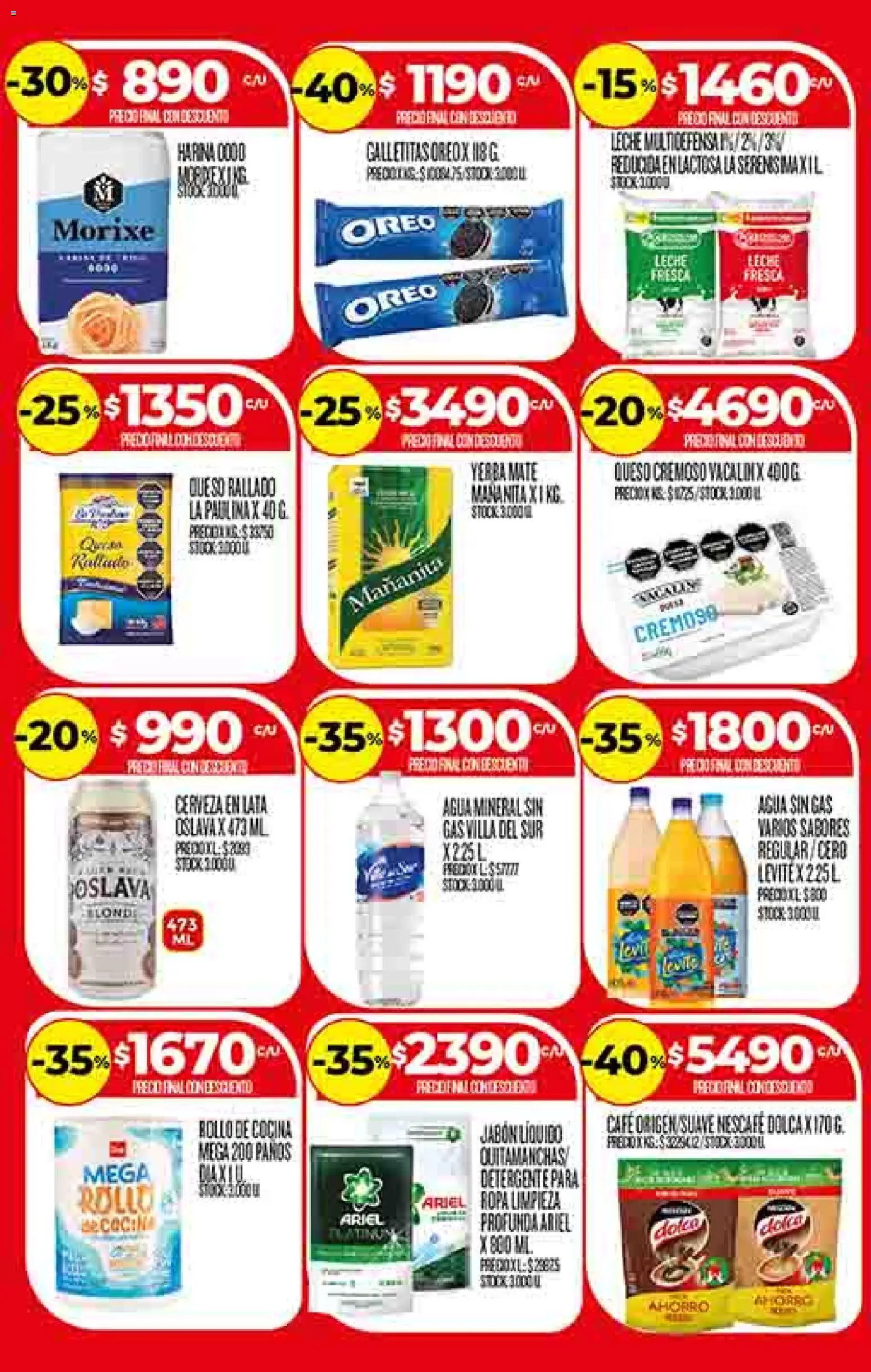 Dia - Ofertas - Salta y Jujuy │ válido desde el 12.11.2025 | Página: 3 | Productos: Mate, Jabón líquido, Detergente, Cerveza