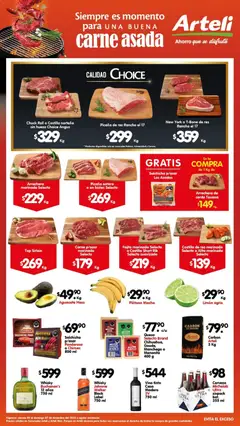 Vista previa de Arteli folleto Carnes & Cortes, nuevo folleto de la tienda, válido en México a partir del 05.12.2025