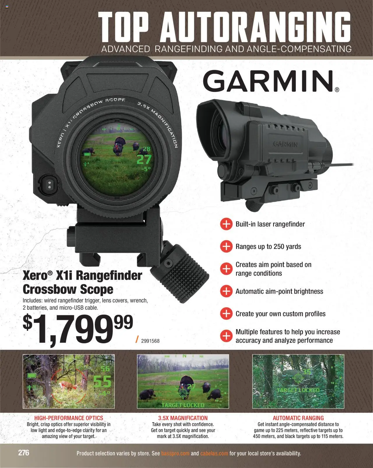 Cabela's Hunting Master 25 - valid from 11.08.2025 | Page: 276 | Products: Rangefinder, Crossbow, Game