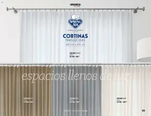 Vista previa de Andrea catálogo Home, nuevo folleto de la tienda, válido en México a partir del 25.01.2026 | Página: 65 | Productos: Café, Cortinas