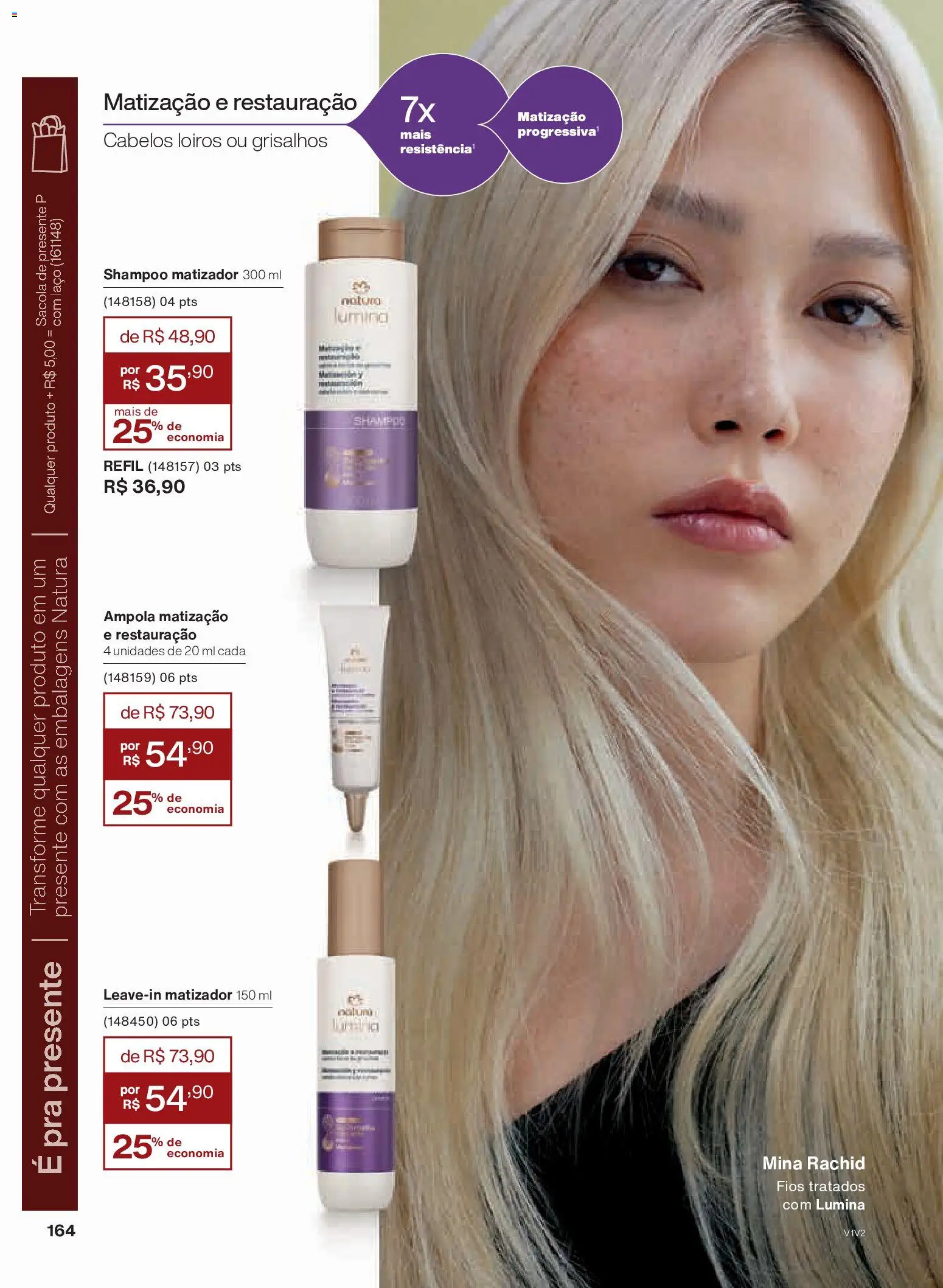 Natura Folheto - válido de 26.11.2025 | Página: 164 | Produtos: Shampoo