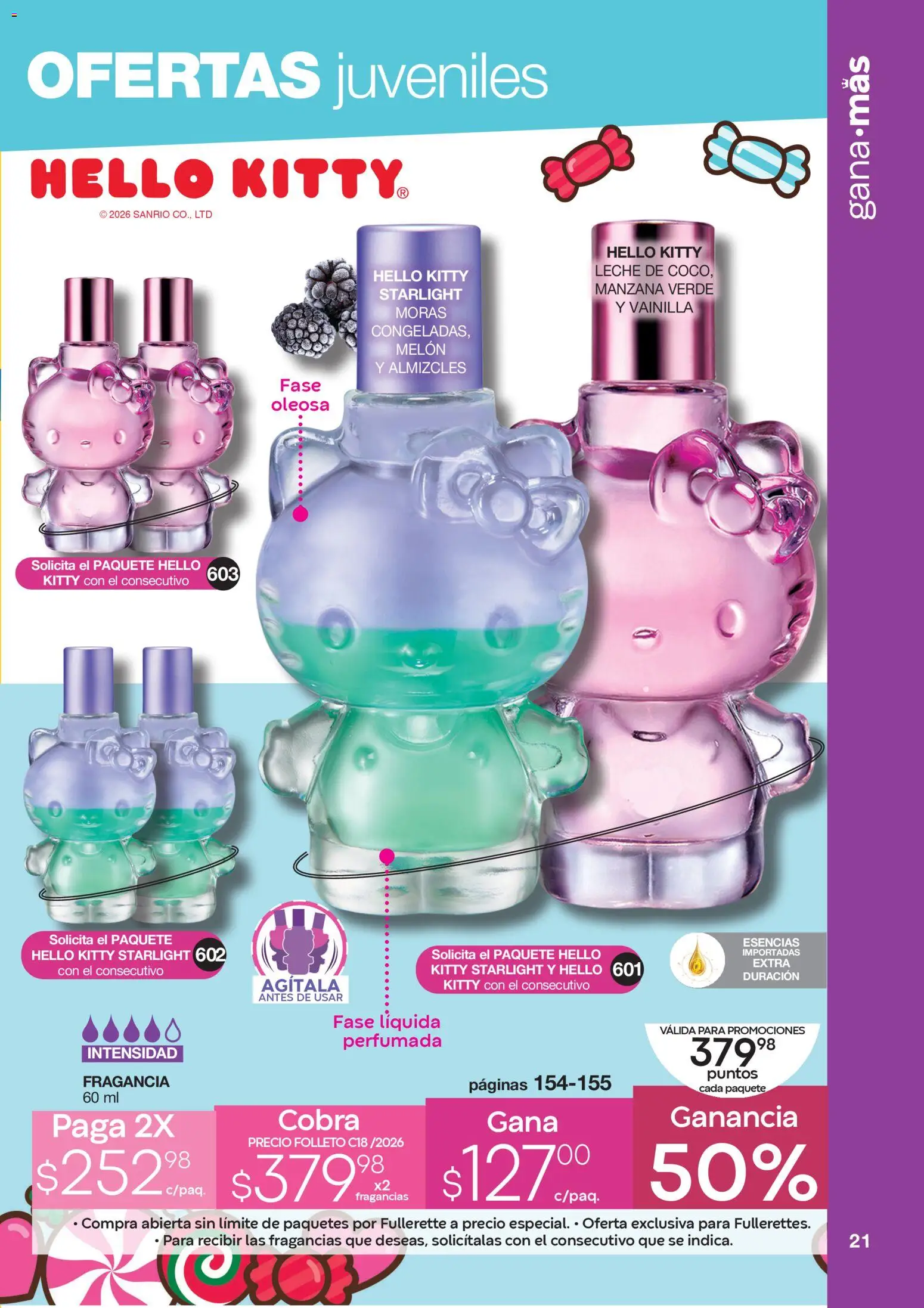 Nuevas ofertas de Fuller válidas en toda la República Mexicana desde el 10.12.2025. ¡Encuentra las mejores ofertas en Fuller Revista Gana Más C18! | Página: 21 | Productos: Melón, Manzana, Leche, Fragancia