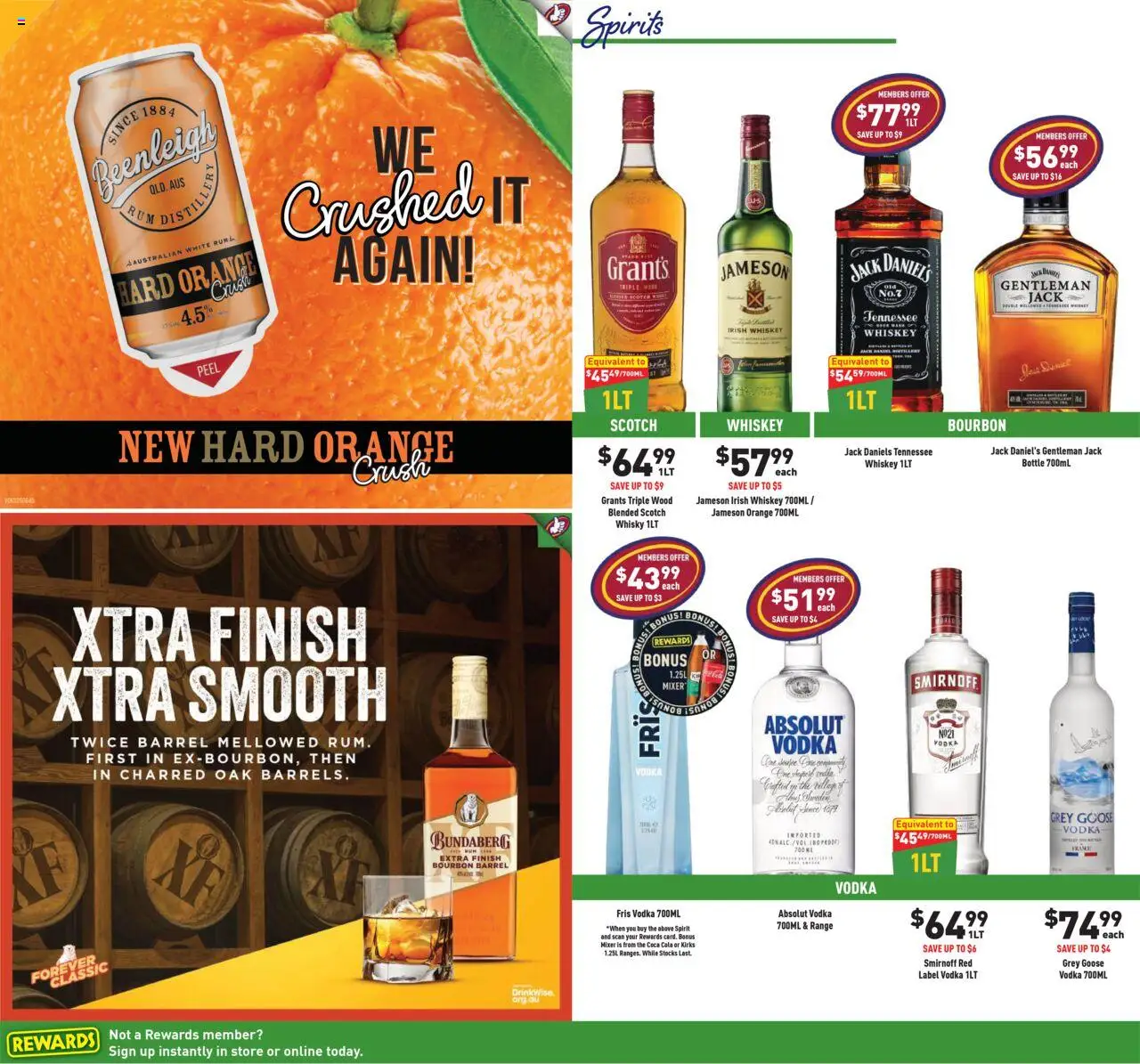 Liquor Legends catalogue - valid from 30.07.2025 | Page: 4 | Products: Bourbon, Vodka, Whiskey, Wood