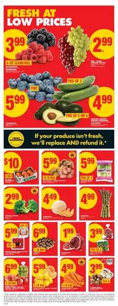 Preview of RED GREEN SEEDLESS GRAPES, product of USA, nm. 1 grade from shop No Frills valid from 27.11.2025 | Page: 2