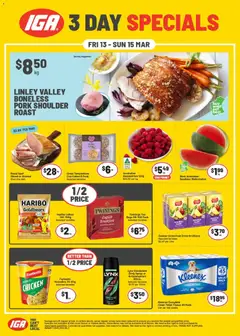 Preview of IGA Weekend Specials NT/WA - valid from 13.03.2026