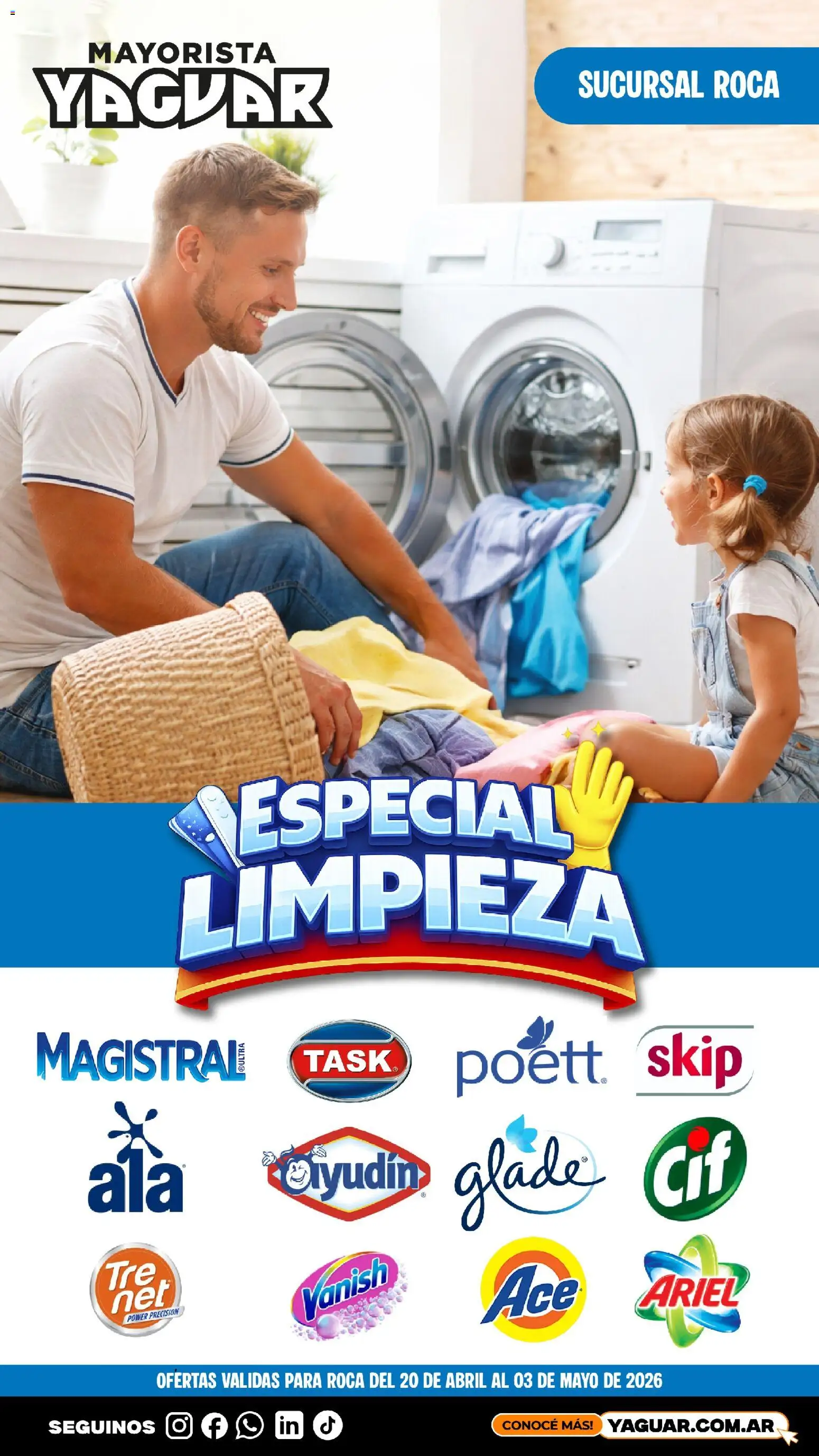 Yaguar - Especial Limpieza General Roca │ válido desde el 20.04.2026 | Página: 1