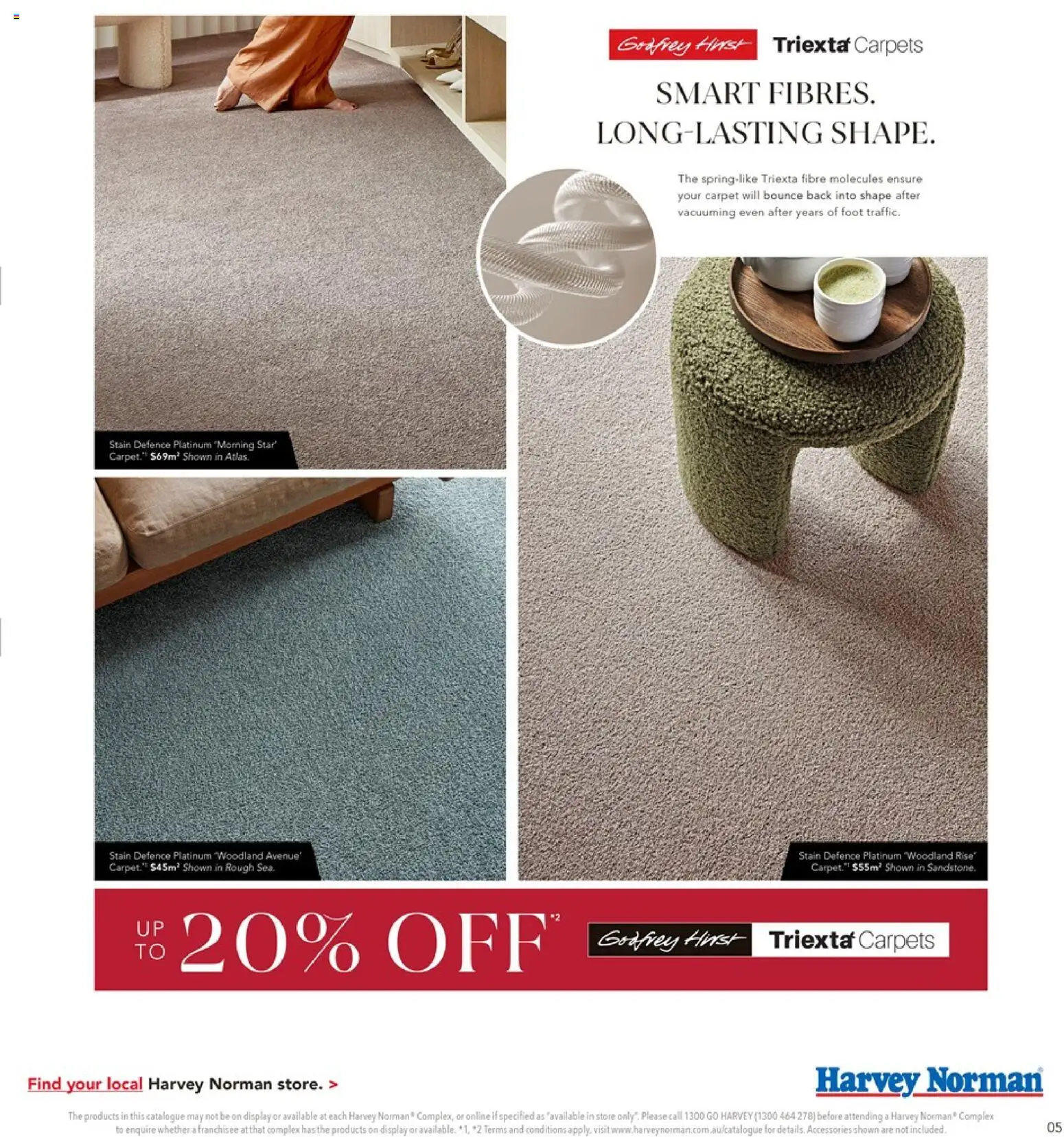 Harvey Norman catalogue - valid from 05.03.2026 | Page: 5 | Products: Carpet, Accessories