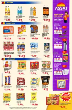 Assaí Atacadista Folheto - válido de 05.07.2025 | Página: 3 | Produtos: Esponja, Nescau, Muçarela, Sal