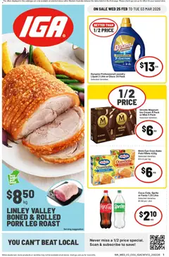 Preview of IGA Catalogue NT/WA - valid from 25.02.2026