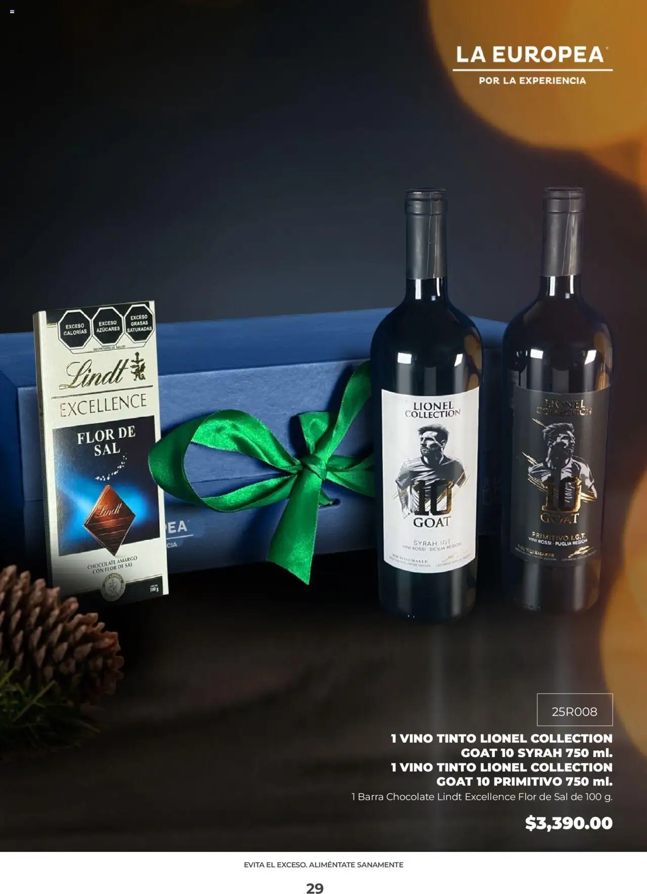 Nuevas ofertas de La Europea válidas en toda la República Mexicana desde el 22.09.2025. ¡Encuentra las mejores ofertas en La Europea catálogo! | Página: 29 | Productos: Sal, Chocolate, Barra, Vino