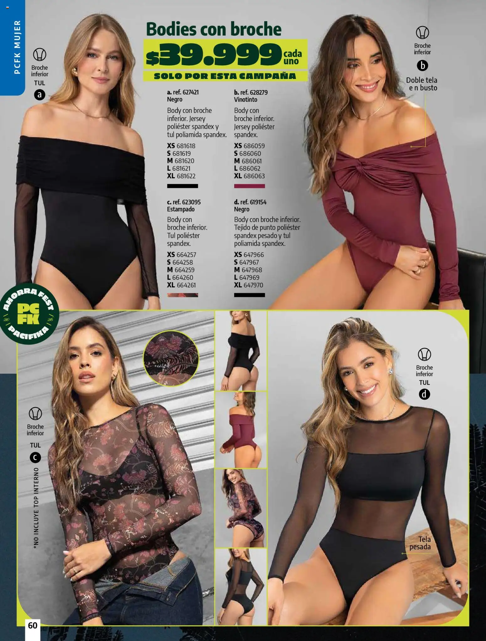Pacifika revista - valida desde el 01.02.2026 | Página: 60 | Productos: Body, Top