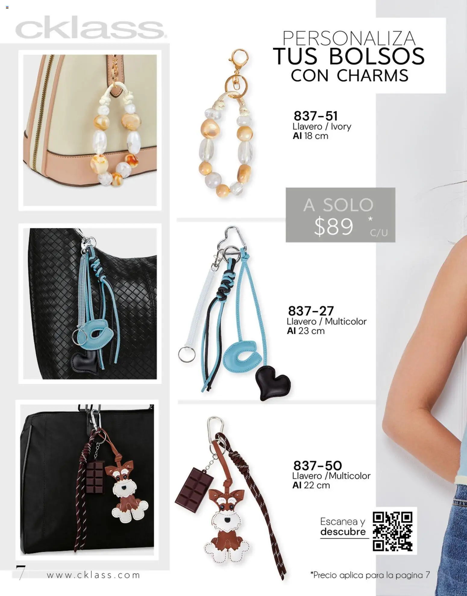 Nuevas ofertas de Cklass válidas en toda la República Mexicana desde el 02.01.2026. ¡Encuentra las mejores ofertas en Cklass catálogo Gala & Glamour! | Página: 121 | Productos: Llavero