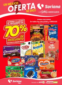 Vista previa de Soriana folleto, nuevo folleto de la tienda, válido en México a partir del 14.08.2025