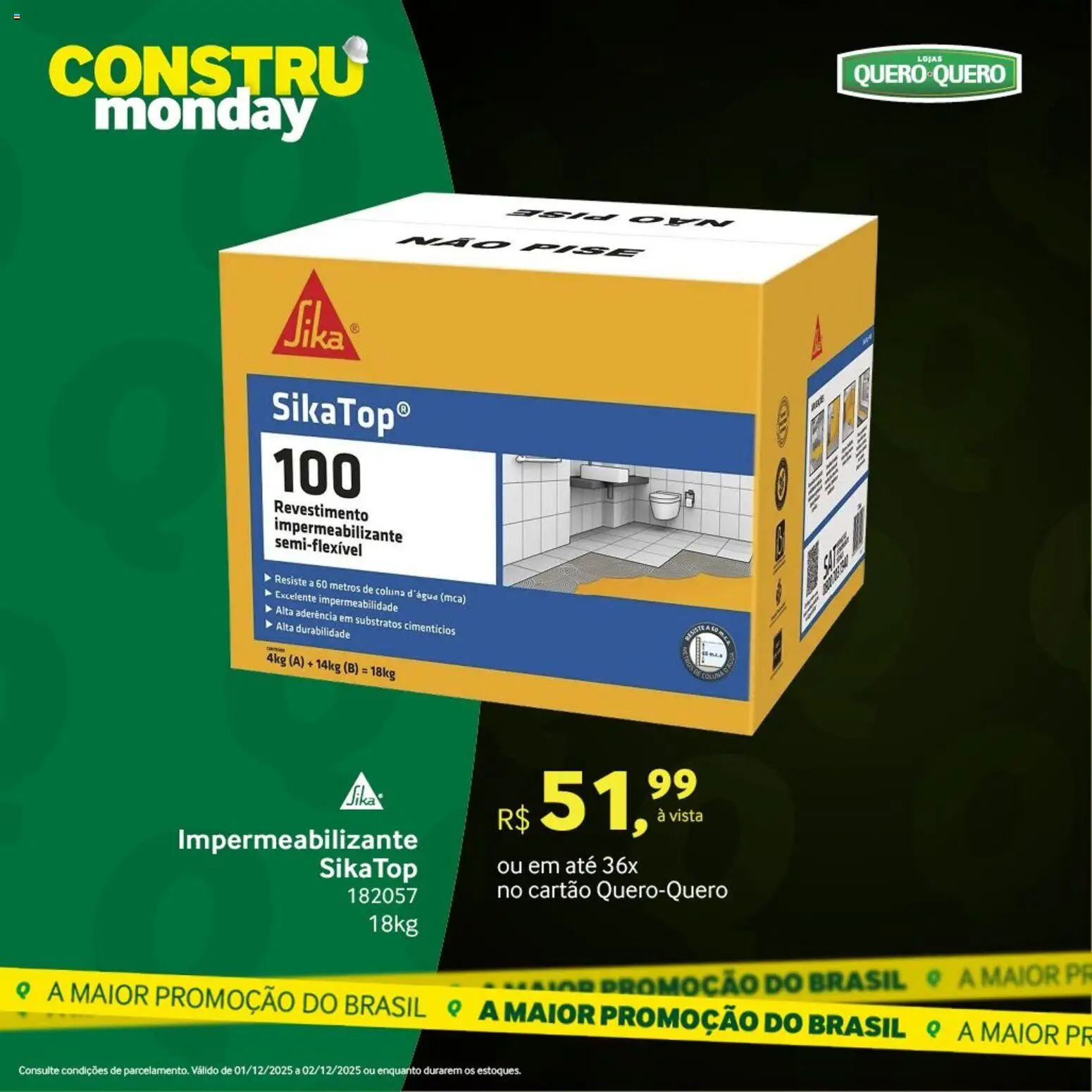 Lojas Quero-Quero Folheto - válido de 01.12.2025 | Página: 45 | Produtos: Impermeabilizante