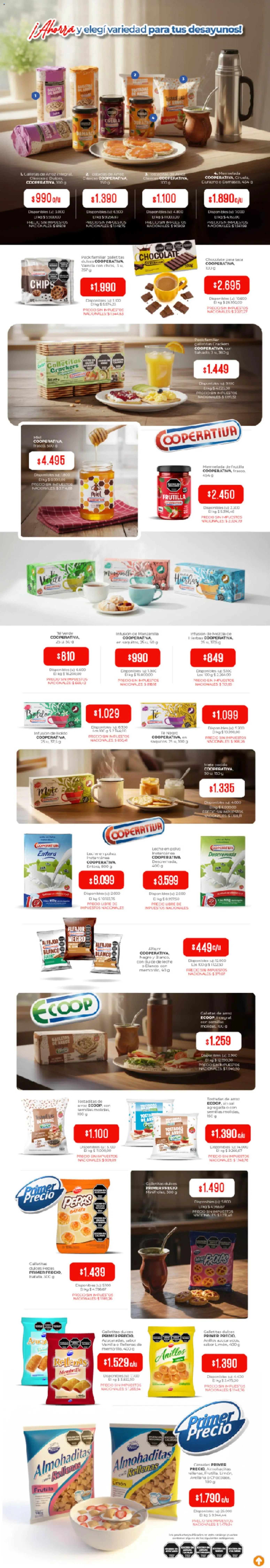 Cooperativa Obrera - Marcas Propias │ válido desde el 19.02.2026 | Página: 2 | Productos: Polvo, Dulce de leche, Semillas, Alfajor