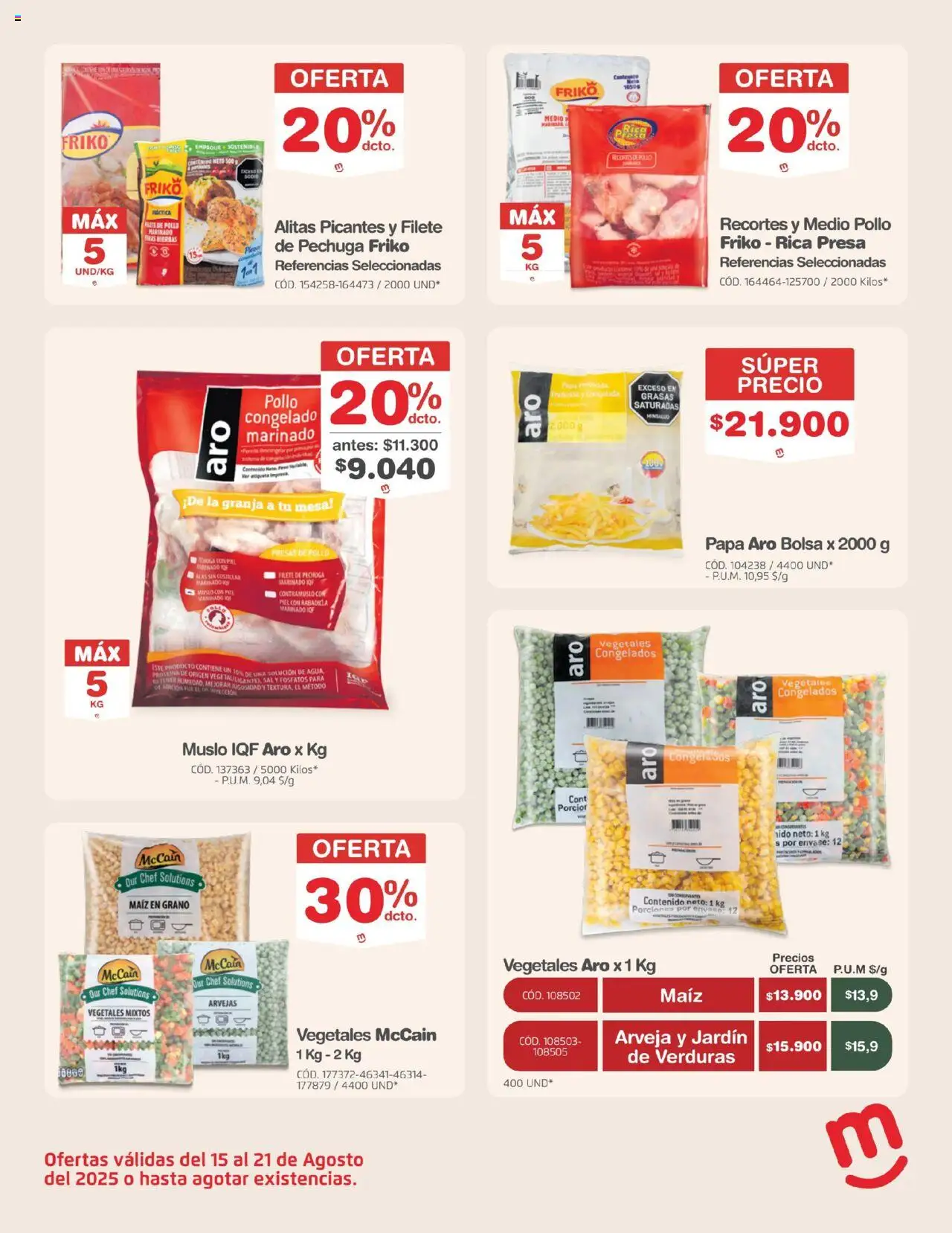 Makro revista - valida desde el 15.08.2025 | Página: 33 | Productos: Champaña, Sal, Mesa, Papa