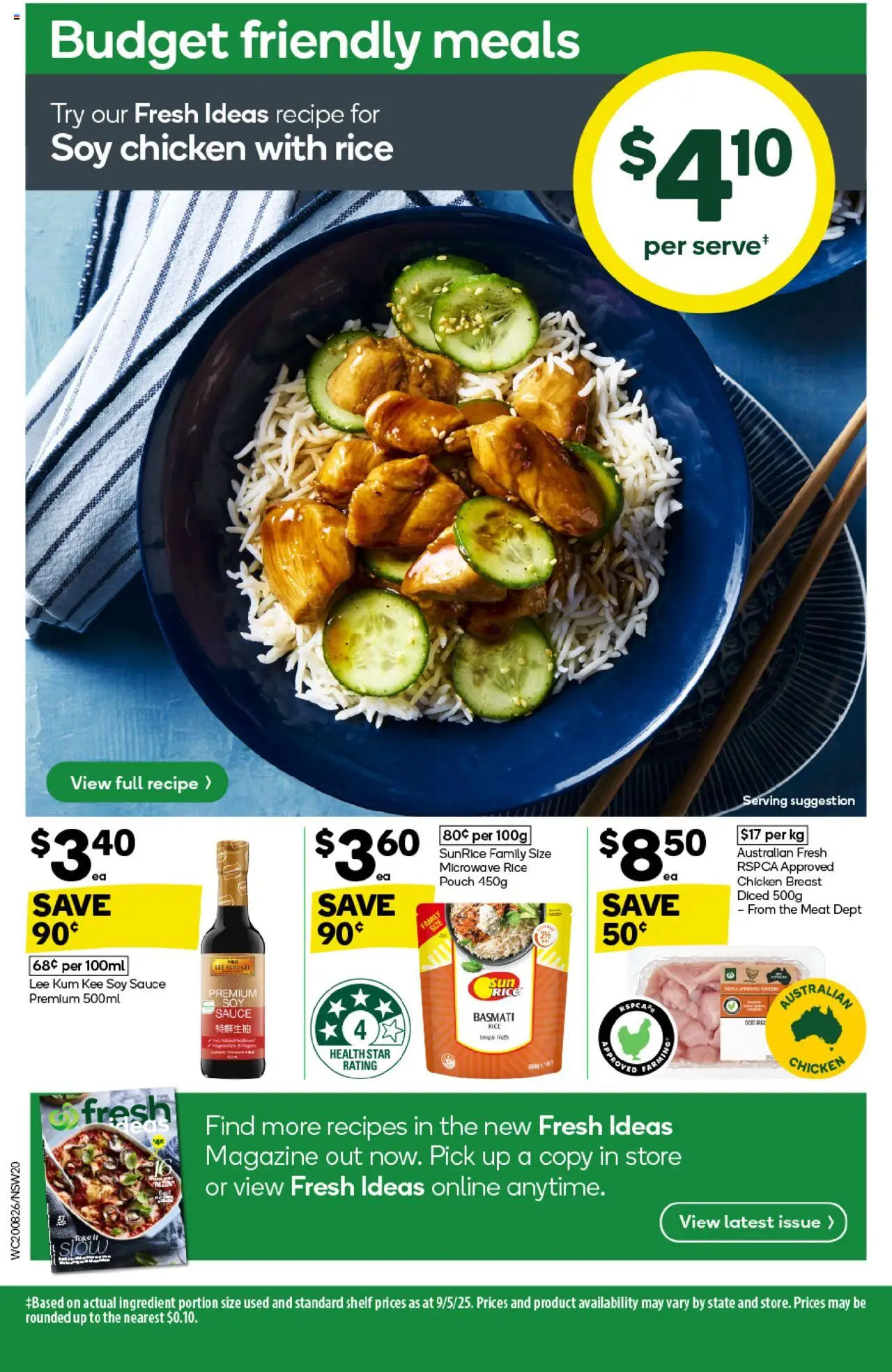Woolworths catalogue - valid from 20.08.2025 | Page: 20 | Products: Shelf, Chicken, Meat, Sauce