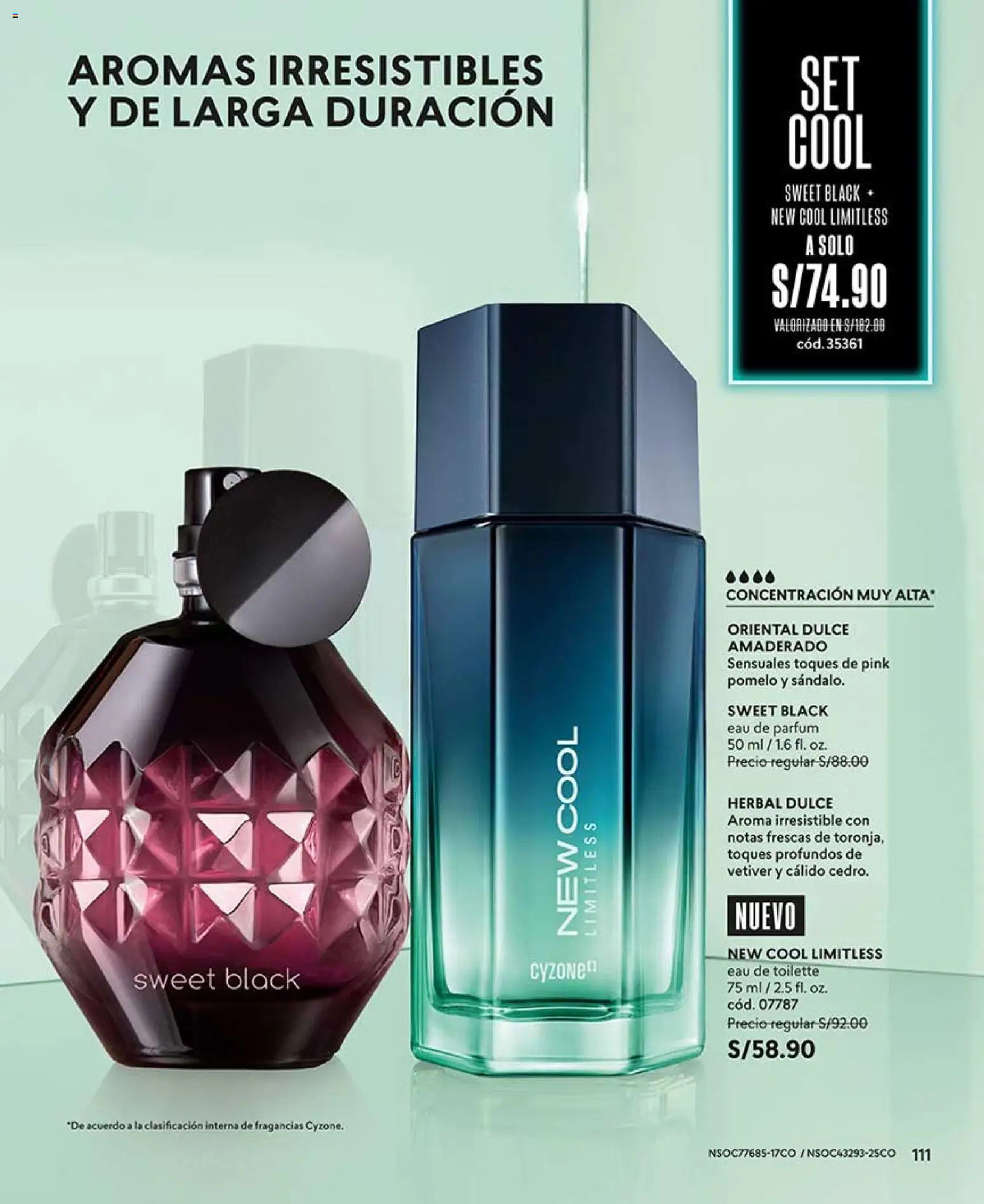 Catálogo CyZone válido desde 14.03.2026 | Página: 111 | Productos: EAU de Toilette