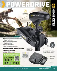 Preview of Cabela's weekly ads valid from 22.01.2026 | Page: 473 | Products: Navigation, Battery, Steering, GPS Navigation