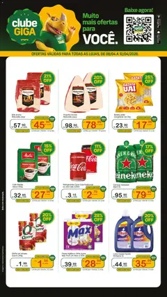 GIGA Atacado ofertas Clube - Pré-Visualização do folheto da loja GIGA Atacado, válido de 08.04.2026