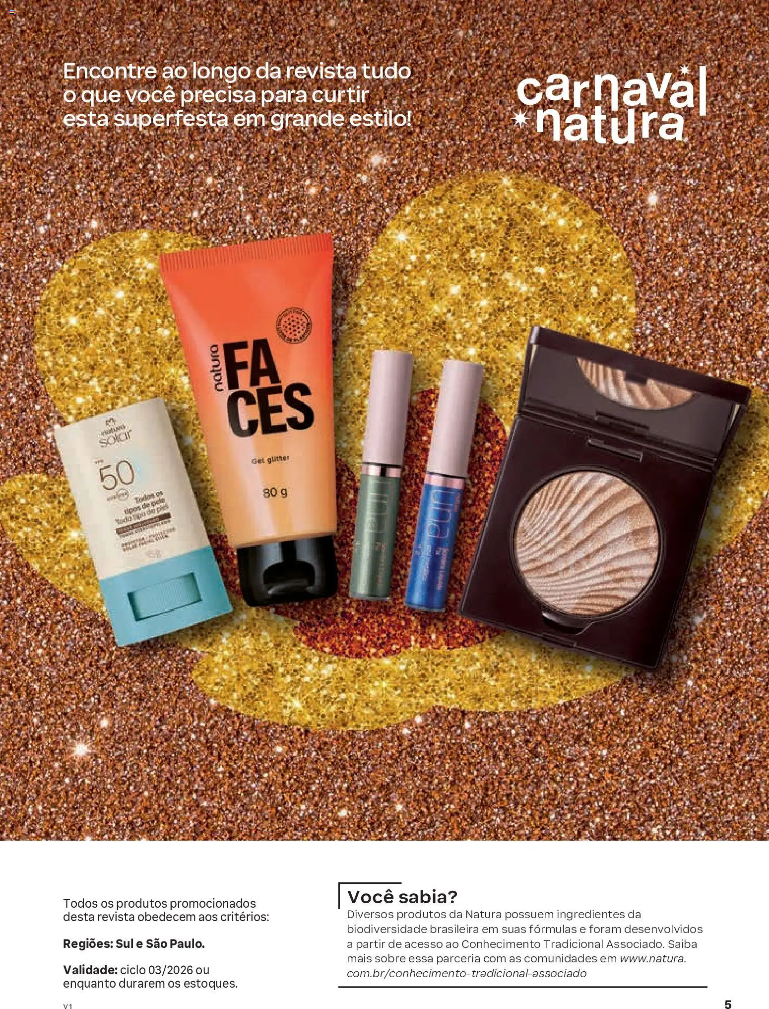 Natura Folheto - válido de 04.02.2026 | Página: 5 | Produtos: Revista