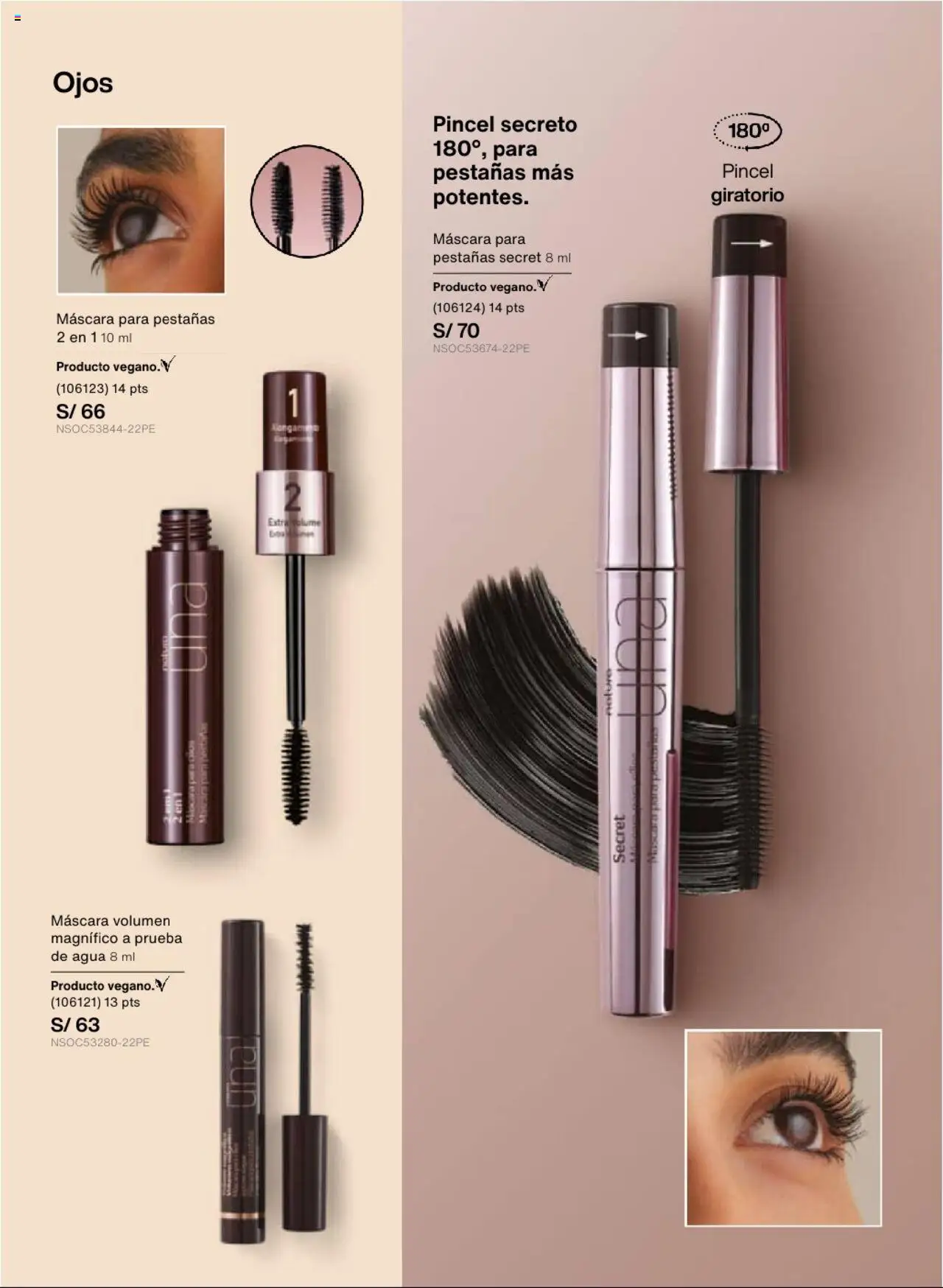 Catálogo Natura válido desde 22.07.2025 | Página: 59 | Productos: Máscara, Pincel