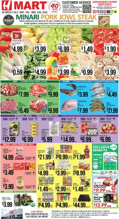 Preview of Hmart weekly ads valid from 19.03.2026