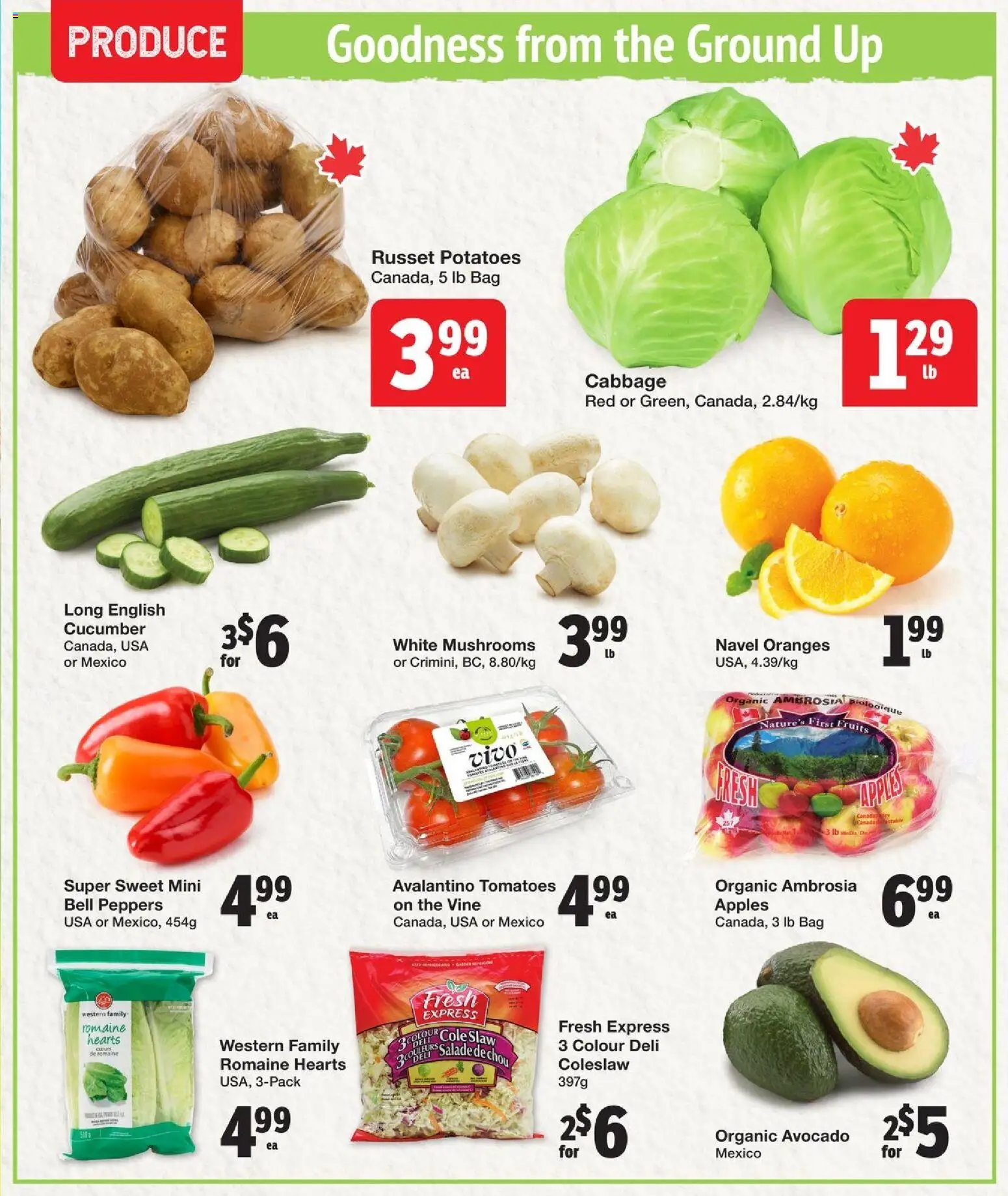 Quality Foods flyer valid from 12.03.2026 | Page: 2 | Products: Bag, Apples, Oranges, Tomatoes
