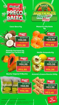 Mart Minas - Ofertas Hortifruti - Pré-Visualização do folheto da loja Mart Minas, válido de 13.08.2025
