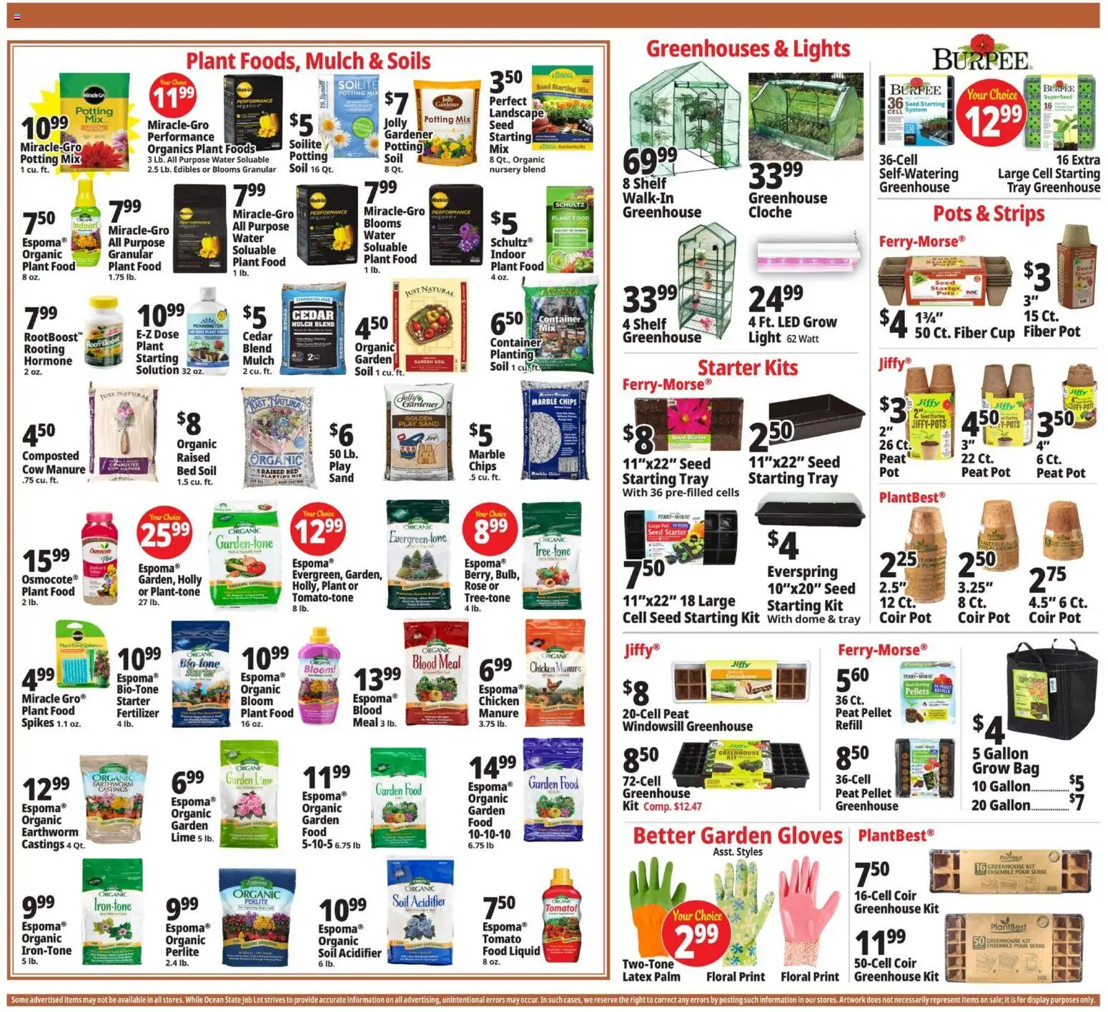 Ocean State Job Lot Weekly Ad - valid from 23.04.2026 | Page: 6 | Products: Shelf, Chips, Lime, Gloves