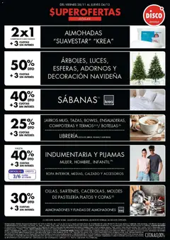 Vista previa Disco - Ofertas | Electro válido desde el 28.11.2025 | Página: 2 | Productos: Disco, Sabanas, Ropa