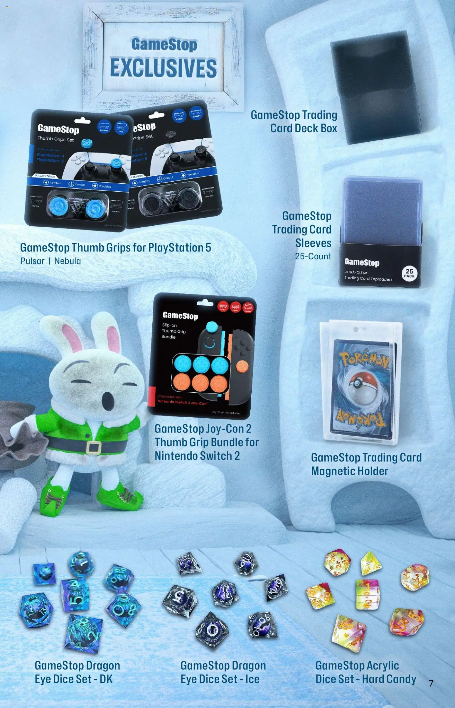 GameStop Holiday Gift Guide - valid from 01.11.2025 | Page: 7 | Products: Acrylic, Switch, Playstation, Nintendo