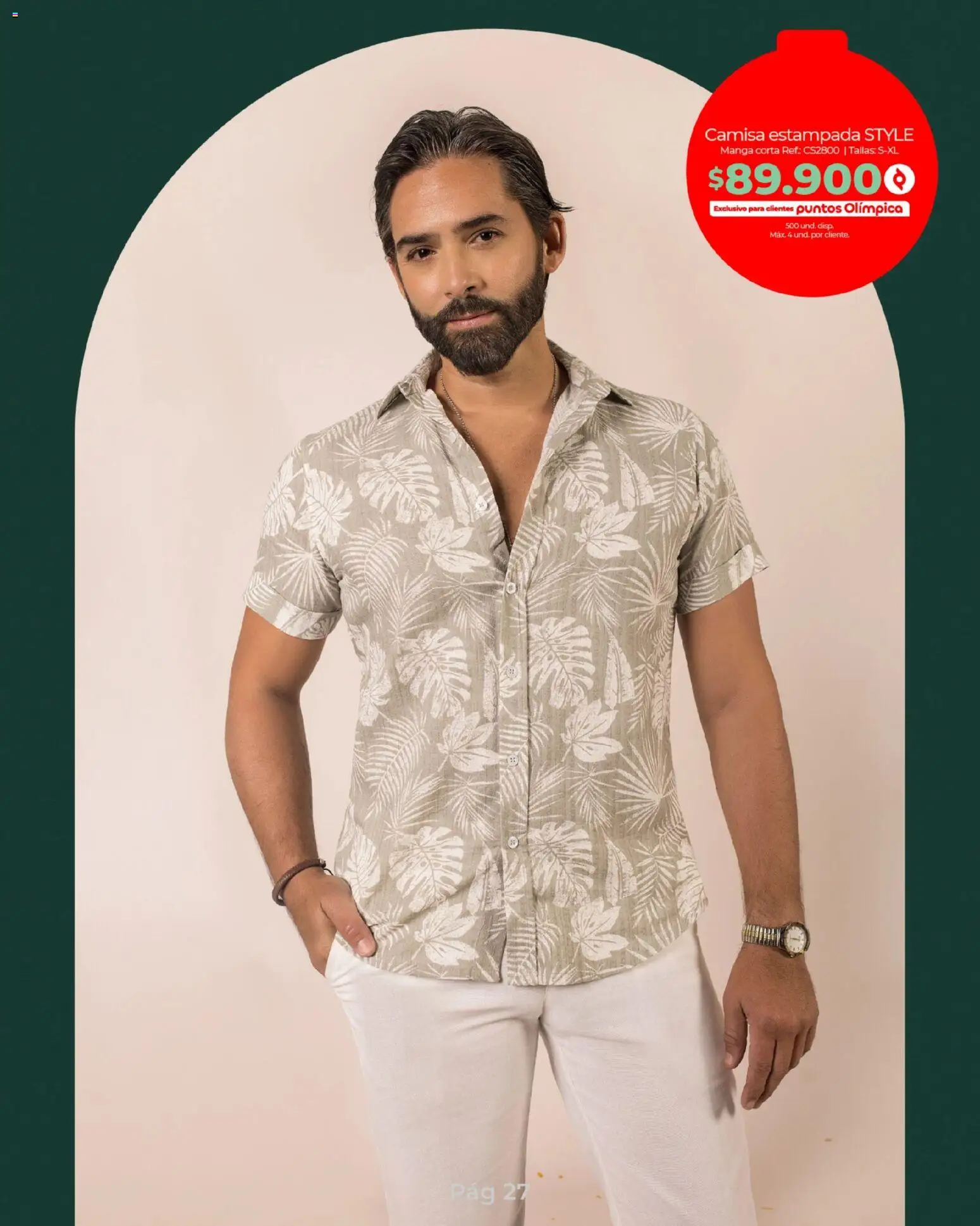 Olímpica revista - valida desde el 01.12.2025 | Página: 28 | Productos: Camisa