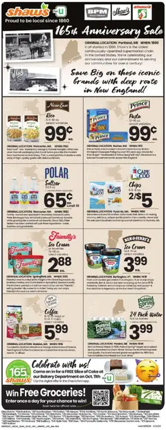 Preview of Shaw's weekly ads valid from 10.10.2025