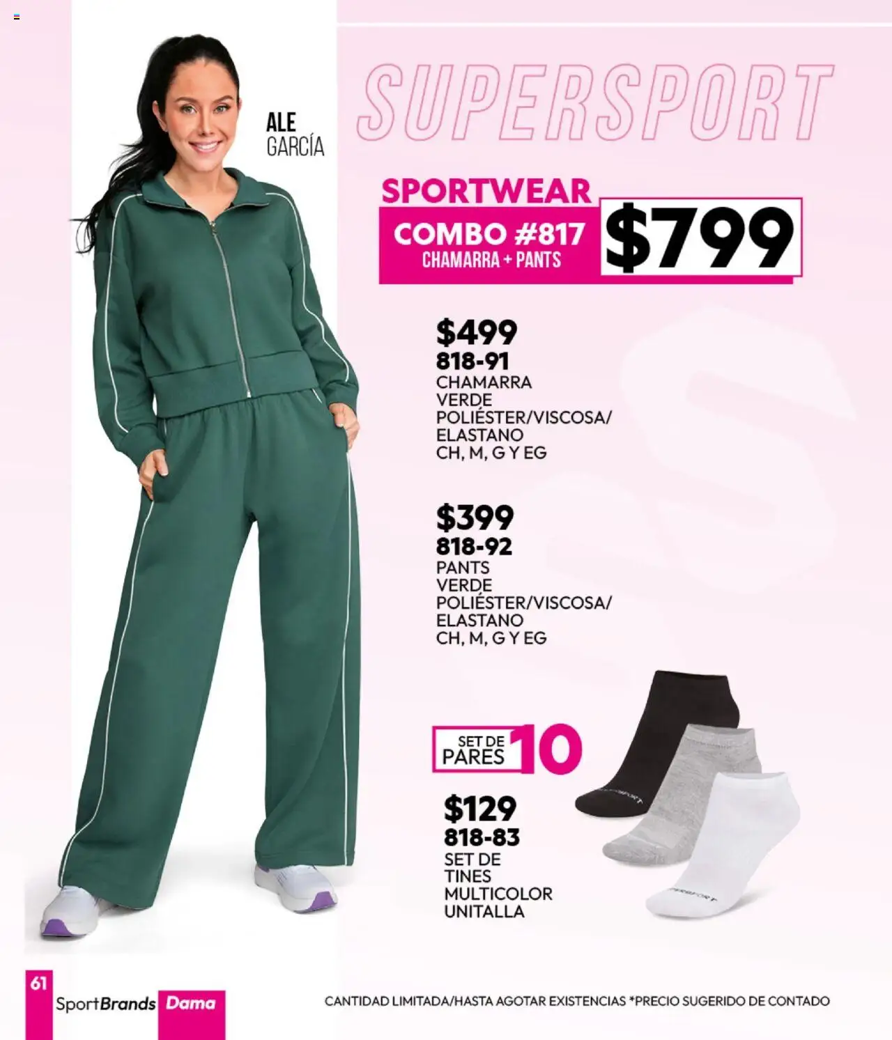 Nuevas ofertas de Cklass válidas en toda la República Mexicana desde el 16.09.2025. ¡Encuentra las mejores ofertas en Cklass - Catálogo Invierno Sportbrands! | Página: 62 | Productos: Chamarra, Pants