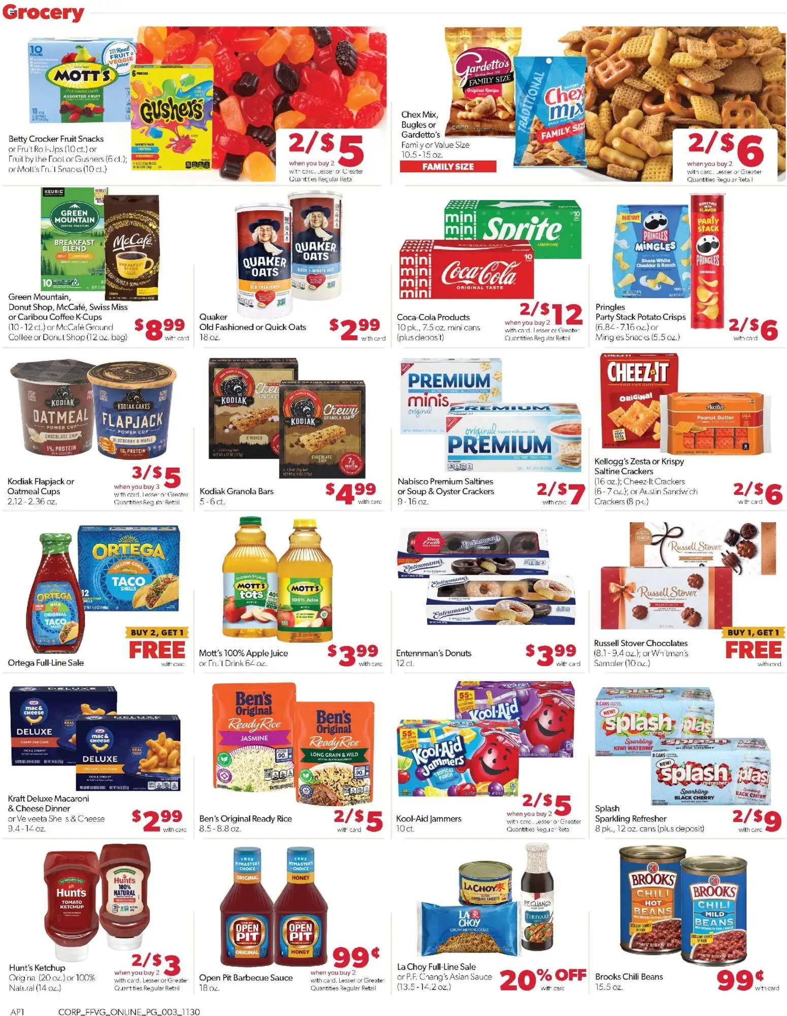 Family Fare Weekly Ad - MI - valid from 30.11.2025 | Page: 10 | Products: Corn, Butter, Coffee, Bag