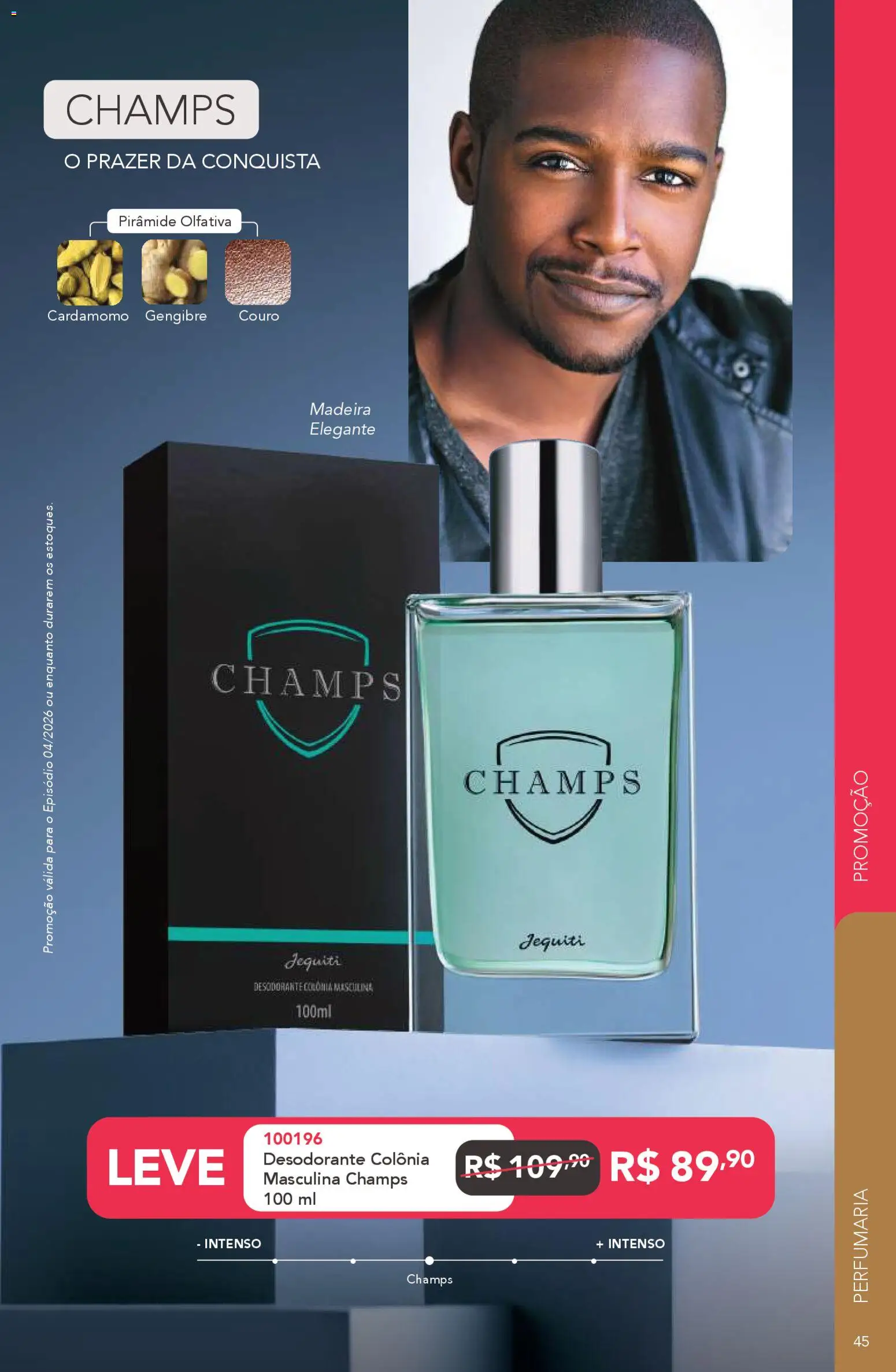 Jequiti Folheto - válido de 06.03.2026 | Página: 45 | Produtos: Gengibre, Desodorante