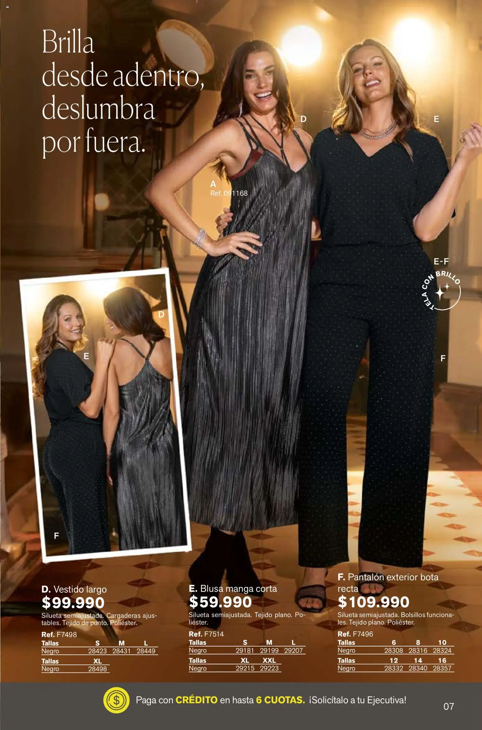 Leonisa revista - valida desde el 07.12.2025 | Página: 7 | Productos: Brillo, Vestido, Blusa