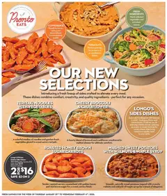 Preview of Longo's weekly flyer / circulaire from shop Longo's valid from 29.01.2026 | Page: 23 | Products: Noodles, Potatoes, Cheese