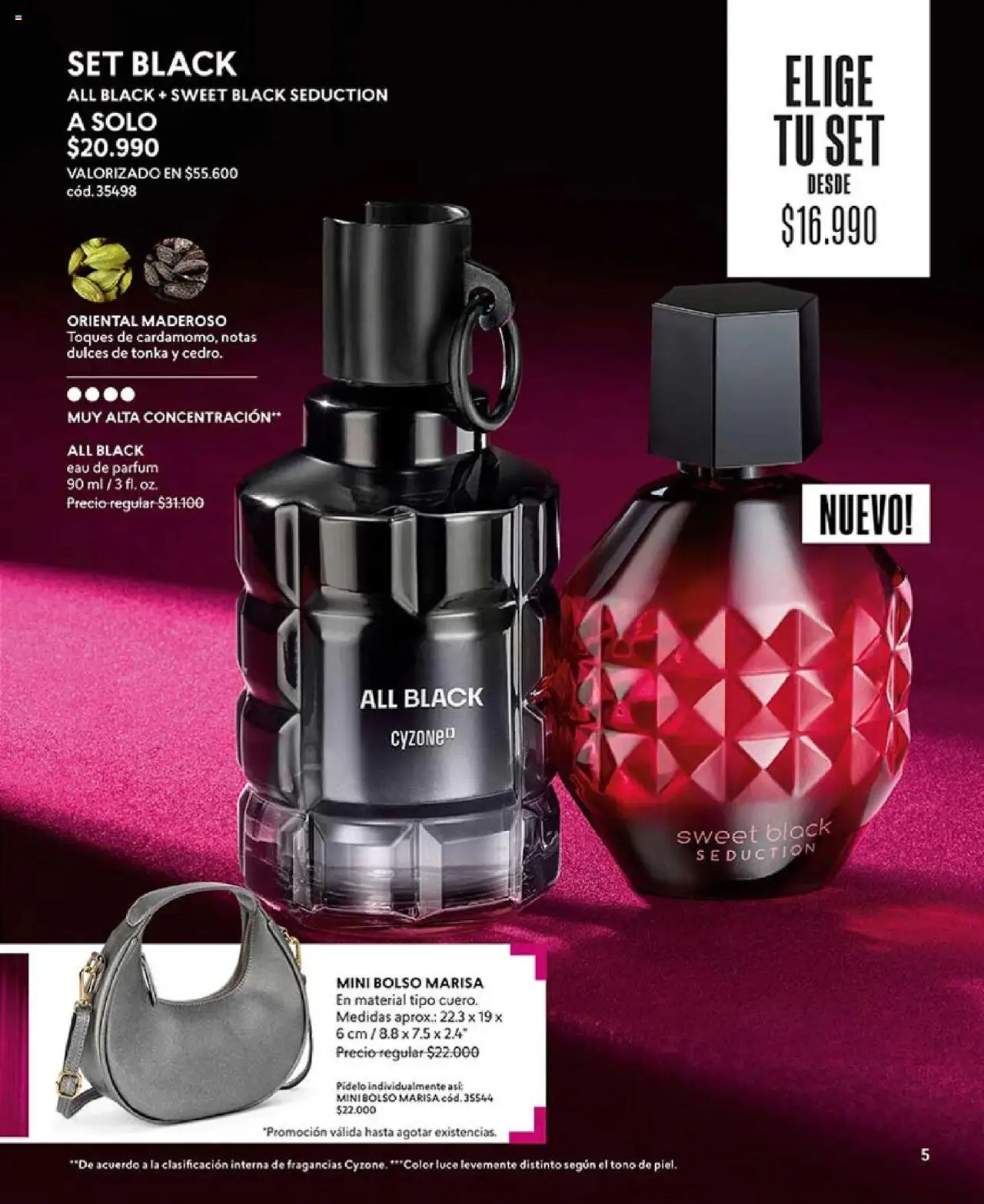 Catálogo CyZone Campaña 14 │ válido desde el 31.08.2025 | Página: 5 | Productos: Bolso