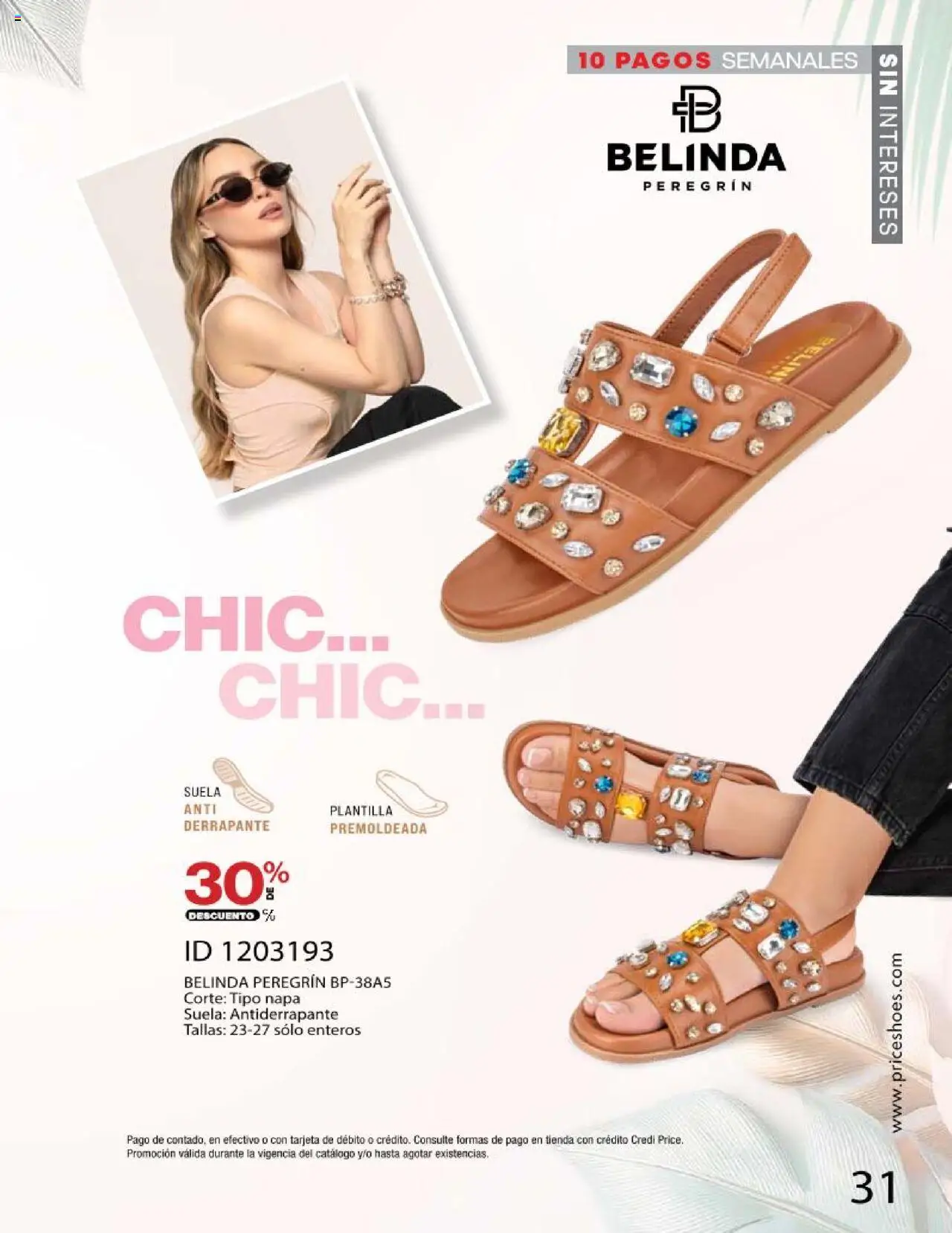 Nuevas ofertas de Price Shoes válidas en toda la República Mexicana desde el 28.04.2025. ¡Encuentra las mejores ofertas en Price Shoes catálogo Calzado PV 2025! | Página: 31