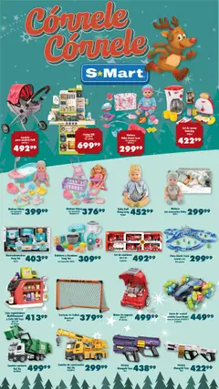 Vista previa de S-Mart folleto Ofertas de Feria Monterrey, nuevo folleto de la tienda, válido en México a partir del 23.12.2025
