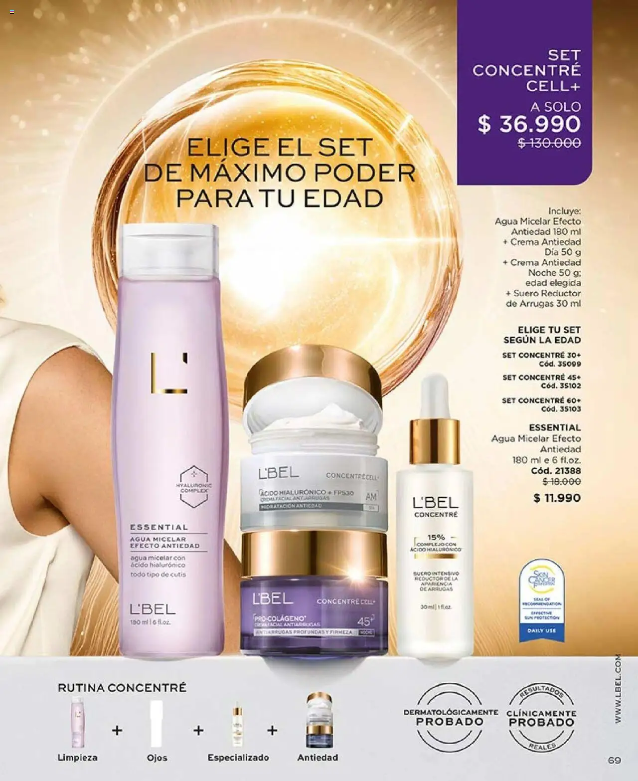 Catálogo L'Bel Campaña 14 │ válido desde el 31.08.2025 | Página: 69 | Productos: Agua, Crema