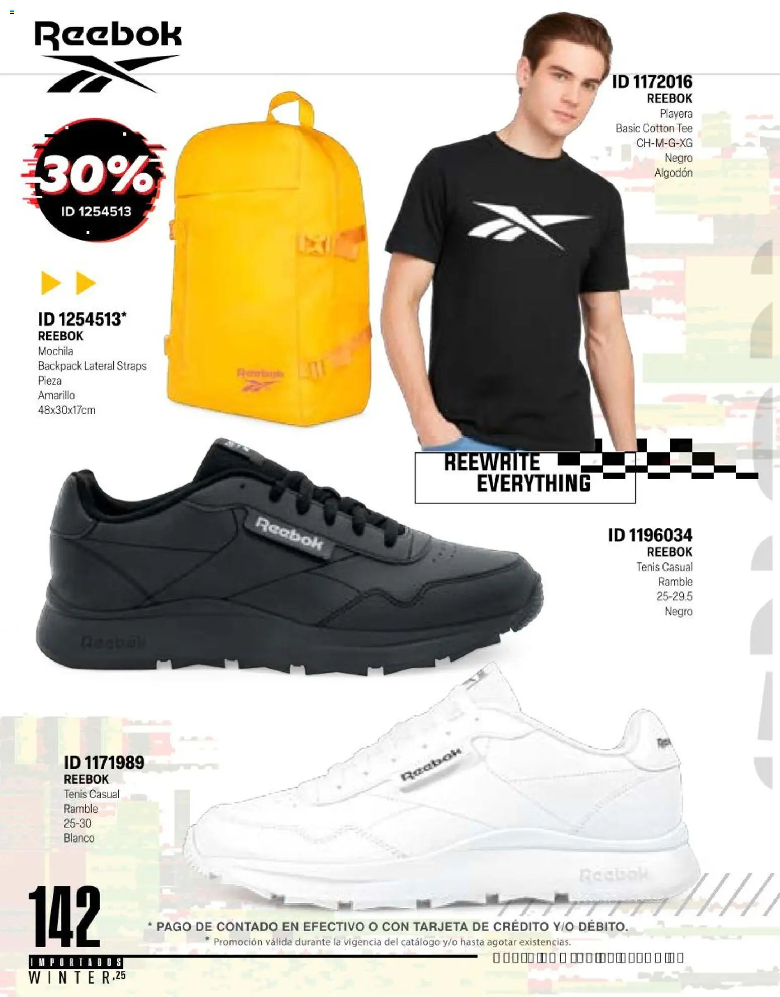 Nuevas ofertas de Price Shoes válidas en toda la República Mexicana desde el 11.11.2025. ¡Encuentra las mejores ofertas en Price Shoes catálogo Importados Winter 2025  ! | Página: 142 | Productos: Tenis, Mochila, Algodón, Playera